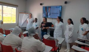 Enfermagem realizou atividades educativas sobre o COVID19 - UNILINS
