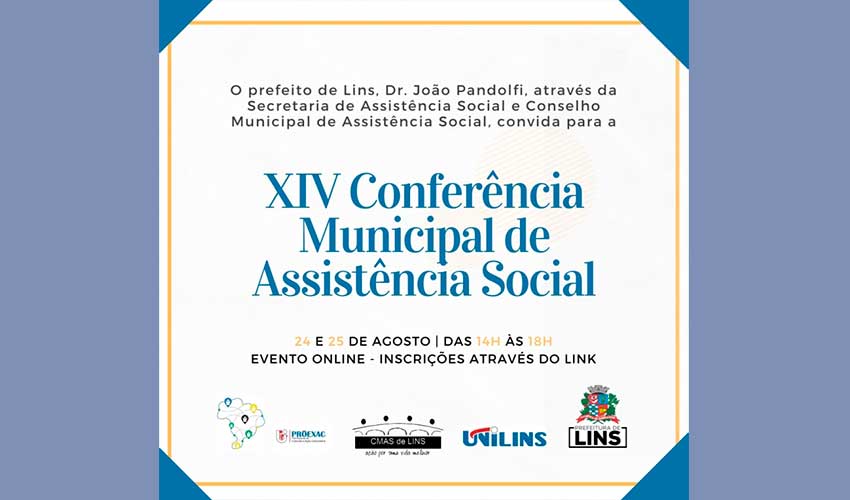 Prefeitura, Unilins e CMAS realizam Conferência Municipal de Assistência Social - UNILINS