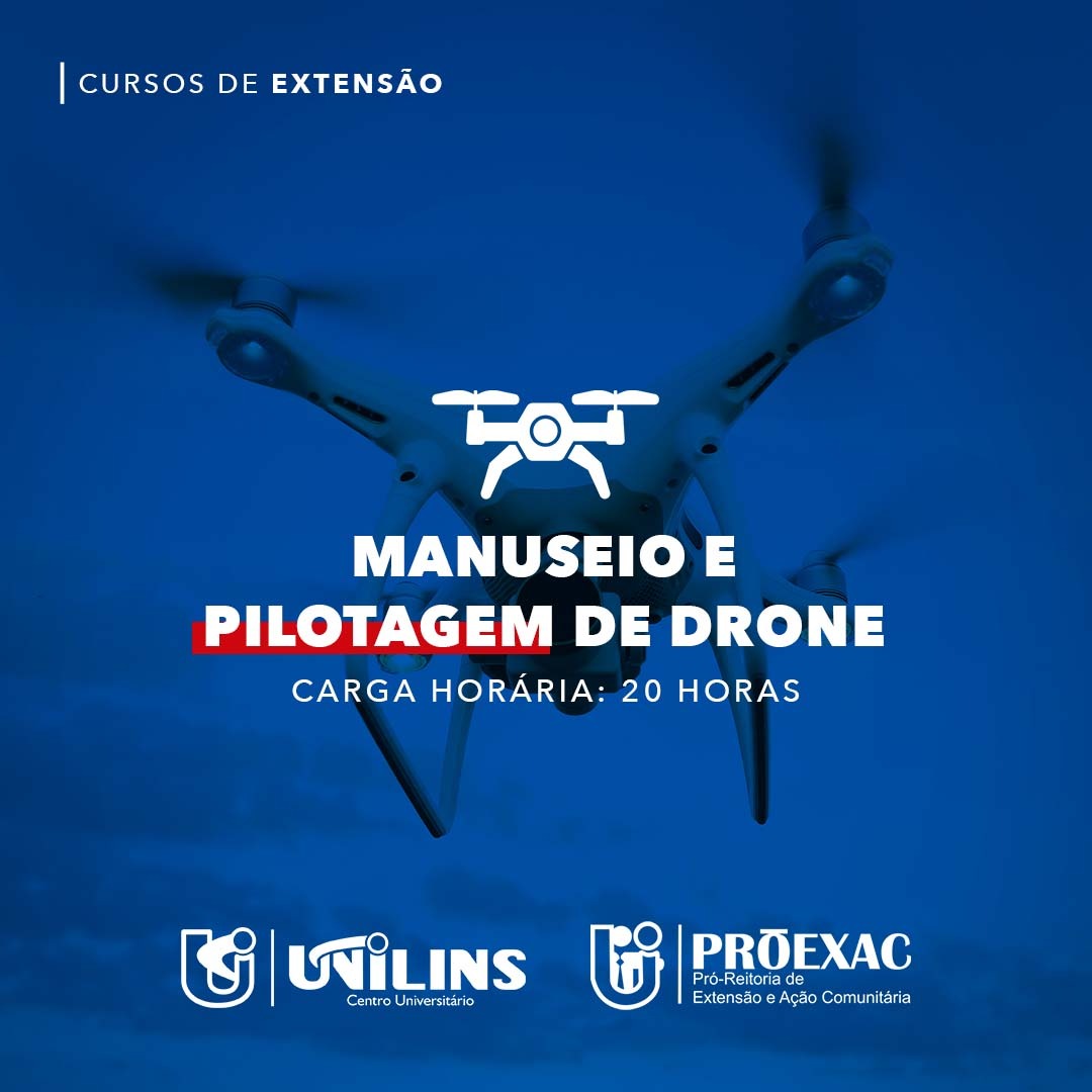 Manuseio e pilotagem de drone - UNILINS