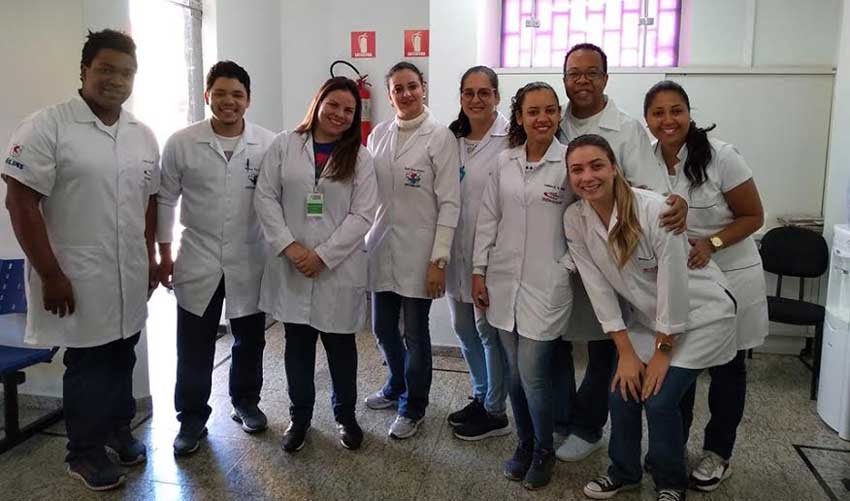 Visita técnica de enfermagem na Unidade Lins do Hospital Amaral Carvalho - UNILINS