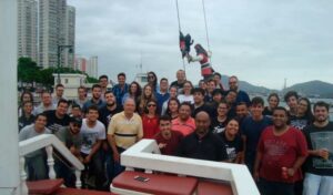 Porto de Santos recebe grupo de alunos da Unilins - UNILINS