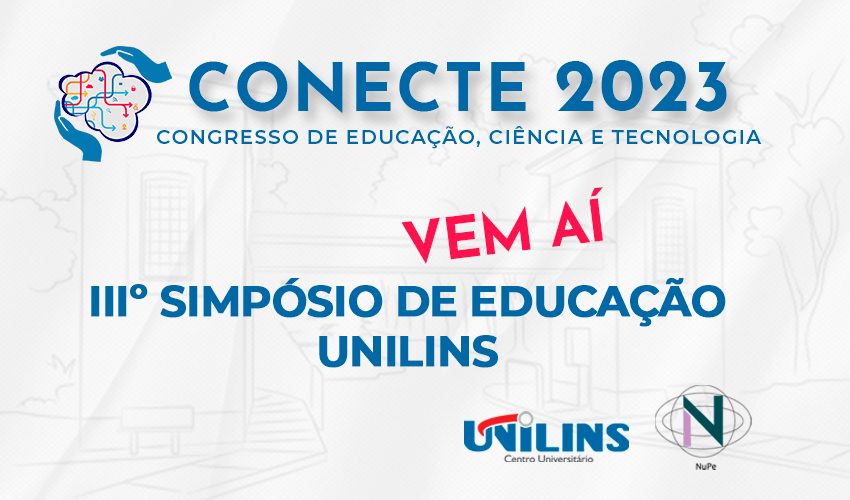 Inscreva-se para o IIIº Simpósio de Educação Unilins  2023 - UNILINS