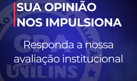 Avaliação Institucional 2025 – faça sua parte. Participe!