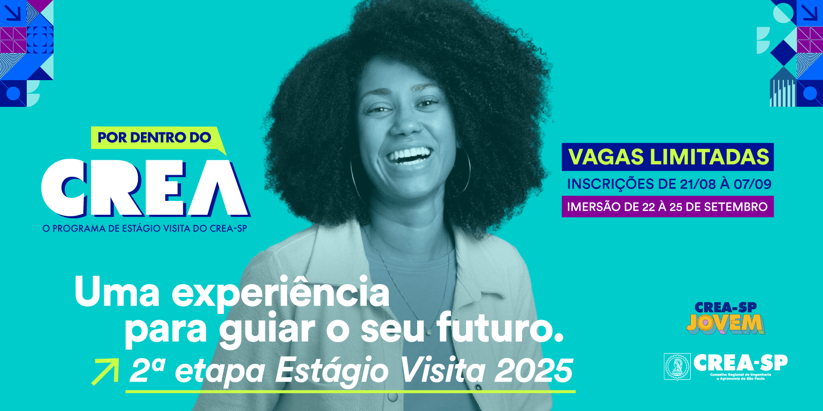 Inscrições "Por Dentro do Crea-SP" - Estágio Visita - UNILINS