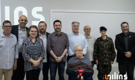 Aula Magna marca o início da trajetória do curso de Odontologia da Unilins